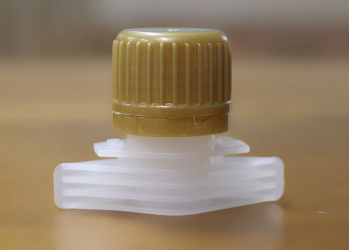 Eco amichevole nessun becco di plastica del plastificante ricopre la cima dell'ugello sulla borsa composta 2
