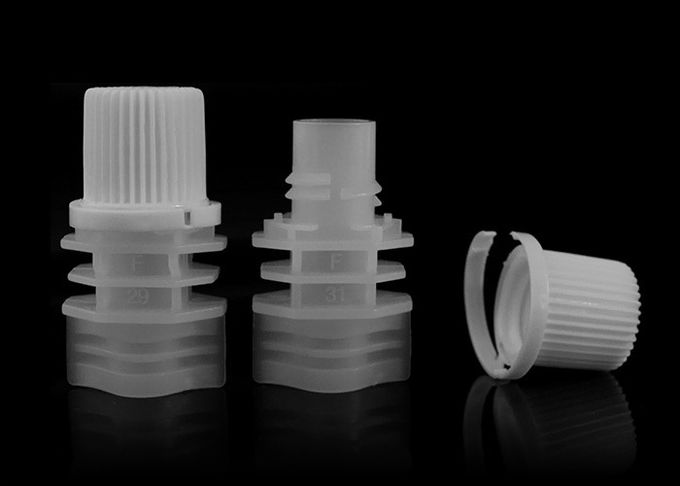 il becco di plastica a prova di ladro del diametro esterno di 10.5mm ricopre l'angolo sul doypack della pasta 2