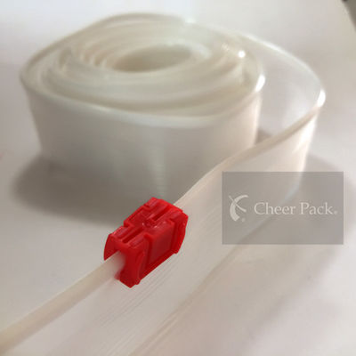Mini chiusura lampo a chiusura lampo rossa professionale per la borsa del PVC, colore su misura