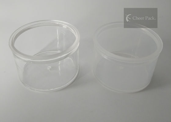 Piccoli recipienti di plastica durevoli su ordinazione per l'imballaggio della salsa di pane, materiale del commestibile