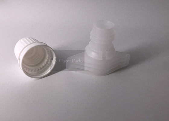 Cappuccio di plastica del becco di colore bianco del PE del diametro 9.6mm Matetrial per la borsa della gelatina