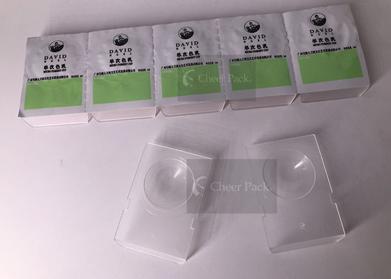 Piccoli recipienti di plastica bianchi dei pp per smalto variopinto che imballa, diametro 45*30