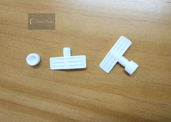 La torsione materiale del PE di plastica versa il diametro bianco 4mm di colore dei cappucci del becco
