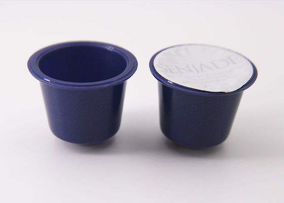 Il contenitore delle capsule del caffè istantaneo di Nespresso con la stagnola i pp BPA di sigillamento libera