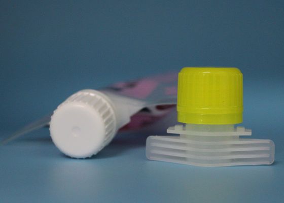 Cappucci di plastica del becco dell'anello dello strappo facile a grandezza naturale per il pacchetto della pasta della medicina