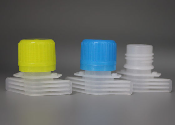 Cappucci di plastica del becco dell'anello dello strappo facile a grandezza naturale per il pacchetto della pasta della medicina