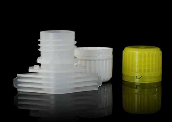 Tappi di bottiglia di plastica inalterabili per l'imballaggio flessibile del becco personali