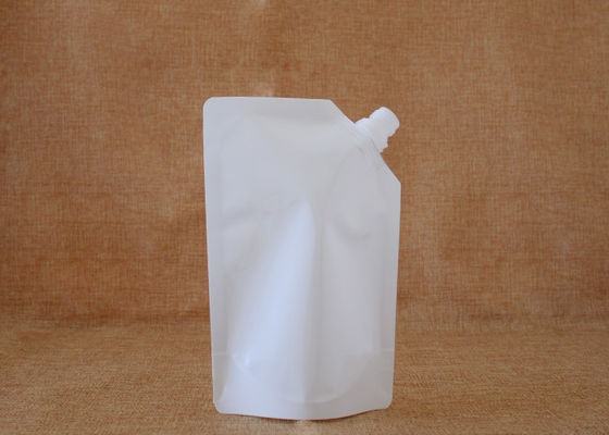 Doypack riutilizzabile stampato abitudine della chiara bevanda a chiusura lampo con il becco di 15mm