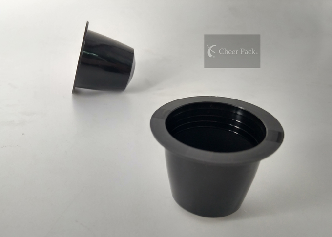 Le capsule riutilizzabili di colore della macchina rivestita enterica nera del caffè svuotano la capacità 8 grammi