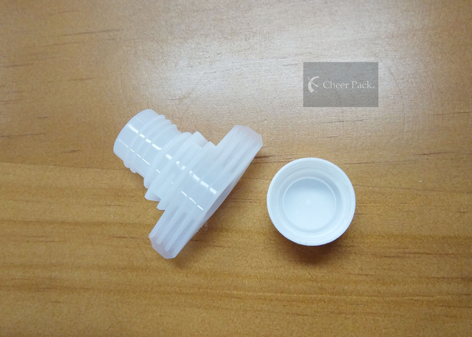 cappucci del sacchetto degli alimenti per bambini del diametro di 16mm/cappuccio di plastica del becco della bottiglia 2