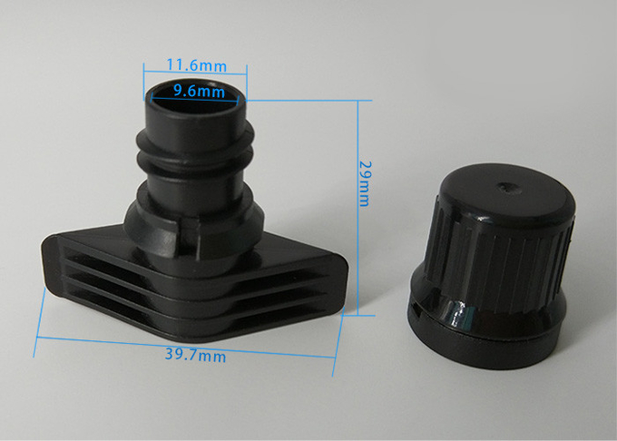 lo spessore di 1mm facile versa i cappucci di plastica del becco con le cime del sacchetto dell'anello/alimenti per bambini della sicurezza