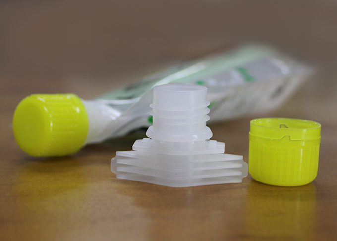 Cappucci di plastica del becco di rotazione conveniente, copertura del sacchetto degli alimenti per bambini del commestibile dell'HDPE di 23mm 0