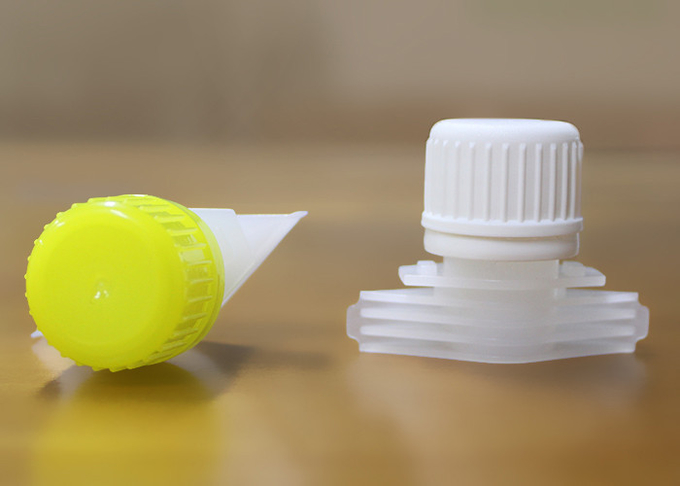 Eco amichevole nessun becco di plastica del plastificante ricopre la cima dell'ugello sulla borsa composta 1