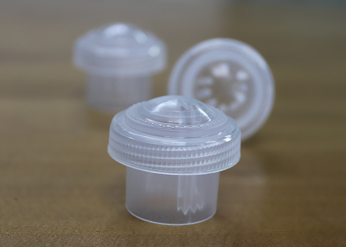 Tipo creativo trasparente tappi di bottiglia di plastica della stampa per l'imballaggio della polvere della bevanda