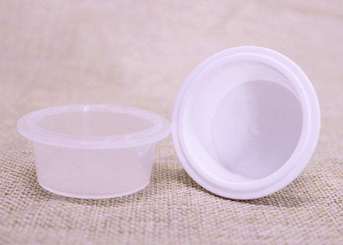 la plastica 10g incapsula la tazza con il film di alluminio di sigillamento per l'imballaggio del risciacquo di bocca