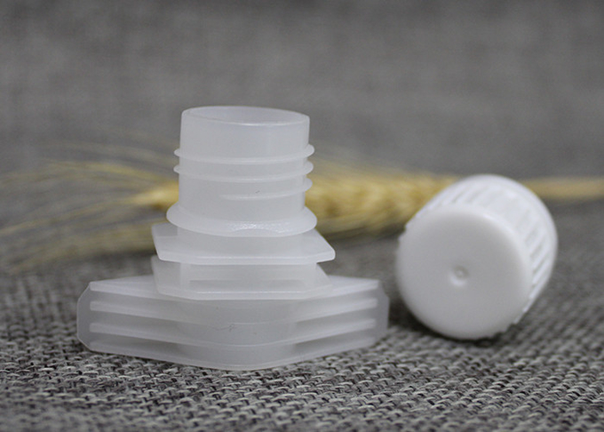 Cappucci di plastica 16mm su ordine del becco per il sacchetto liquido con l'anello di sicurezza