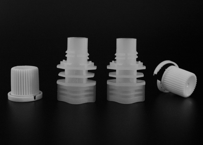 il becco di plastica di anti furto bianco di 8.6mm riguarda la cima sulla borsa del sacchetto del succo del purè