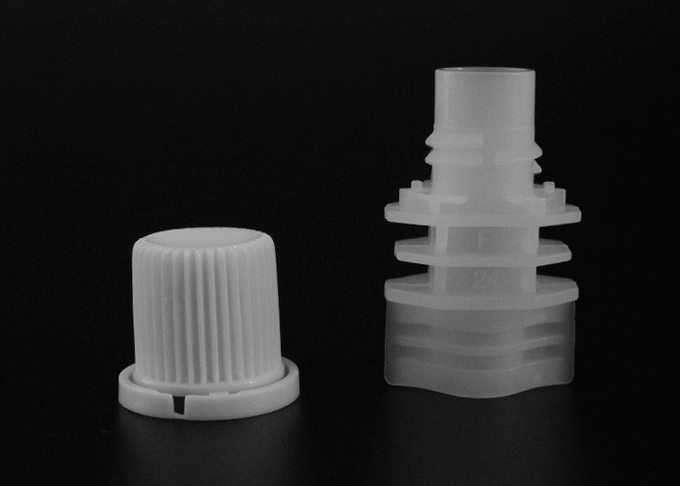 il becco di plastica di anti furto bianco di 8.6mm riguarda la cima sulla borsa del sacchetto del succo del purè
