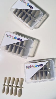 qualità  Lady French Style Artificial False Nails Half Tips And Full Cover False Nail Tips Fabbrica