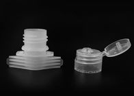 Ugello di plastica del becco di vibrazione del diametro 16mm con il cappuccio del cappuccio per il sacchetto del gel di lavaggio di 75% Achohol