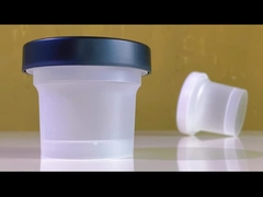 Imballaggio cosmetico con barattolo di crema da 100 ml