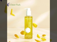 Olio essenziale per il corpo Bottiglia di imballaggio 150ml 210ml Chiaro shampoo di plastica personalizzato Lozione pompa olio capelli Bo