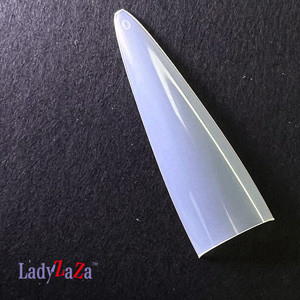 False Nails 24 PCS Plastic ABS Press-on Coffin False Nails Staccabili False Nails Indossabili