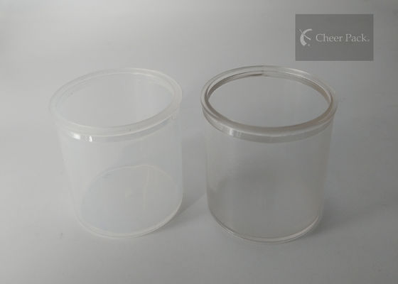 Chiaro piccolo chiaro colore trasparente materiale rotondo del commestibile dei recipienti di plastica
