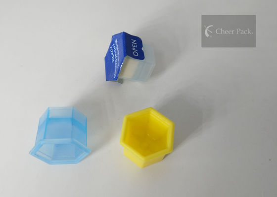 Piccolo pacchetto eliminabile di ricetta della capsula un colore materiale di 0,4 grammi pp su misura