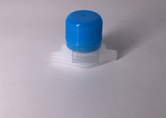 Iniezione del cappuccio del becco di imballaggio flessibile che modella il materiale blu del PE di colore
