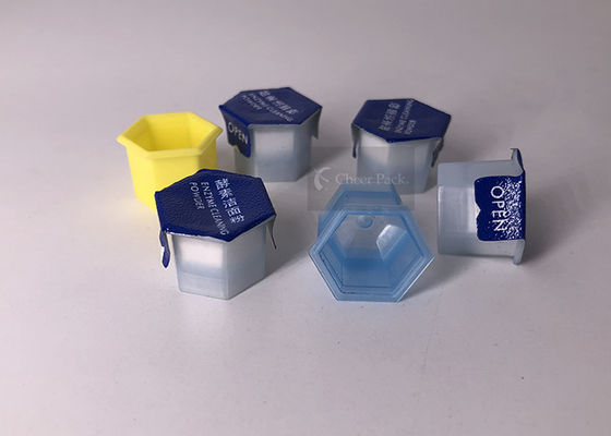 Pacchetto naturale della capsula di origine dei modelli differenti variopinti per polvere di pulizia, 0,3 Grame