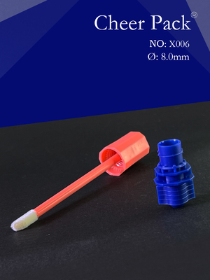 Materiale PE di 8 mm di diametro interno Copertura del becco di plastica per rossetto e sopracciglia