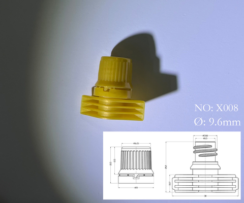 Materiale PE Per Condimenti, Essenza di Pollo, Maschera Faciale Cosmetici 9,6mm Diametro Interiore Cappuccio di Plastica