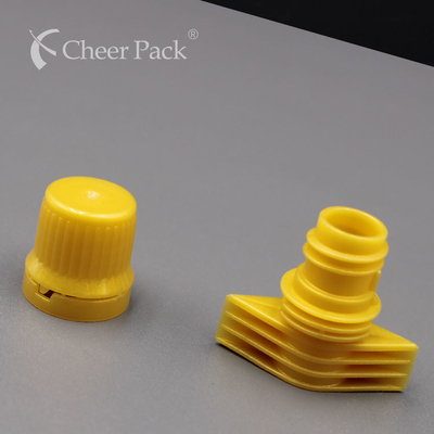 Materiale PE di 9,6 mm di diametro interno Copertina di sputa di plastica per cosmetici, maschere, condimenti e detersivi per biancheria