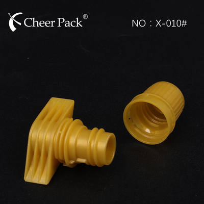 Materiale PE di 9,6 mm di diametro interno Copertina di sputa di plastica per cosmetici, maschere, condimenti e detersivi per biancheria
