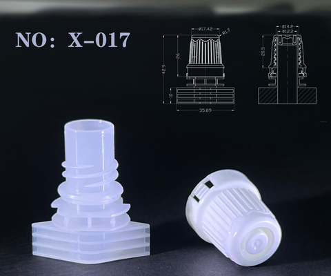 Cappuccio di plastica in PE con un diametro interno di 12 mm per l'acqua permeabile e l'olio nero