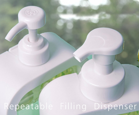 Dispensatore di disinfettante per mani liquido ripetibile Dispensatore di sapone trasparente Dispensatore di lavastoviglie Shampoo Lozione Bottiglia Bottiglia vuota Casa