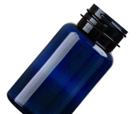 6.75 oz 200 ml Amber Verde scuro Poliestere Prodotto sanitario Imballaggio di plastica Tappo di bottiglia 38mm 38-400