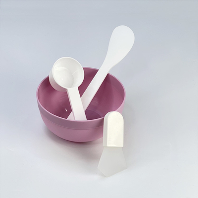 Tazza di miscelazione di bellezza tre pezzi set di strumenti confezionati indipendentemente maschera facciale tazza di miscelazione bastone cucchiaio