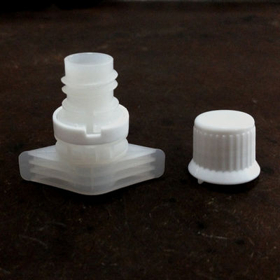 Cappuccio di plastica del becco dell'alto PE di resistenza 9.6mm per l'imballaggio della bustina della crema di fronte