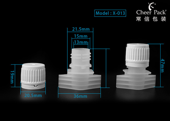 Cappotti in plastica da 13 mm da utilizzare sui sacchetti di detersivo