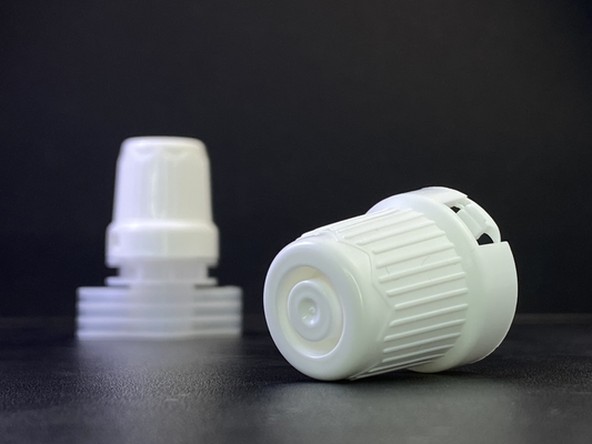 12 mm Plastic Spout Caps usato su imballaggi in sacchetto stand-up per l'imballaggio di alimenti e cosmetici