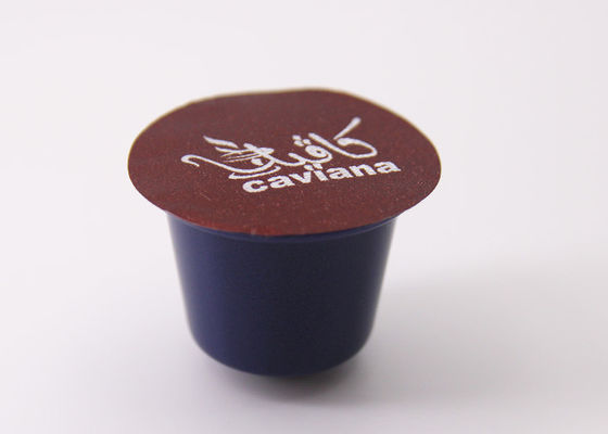 Baccello Customable della capsula del caffè istantaneo di forma di Nespresso con il di alluminio