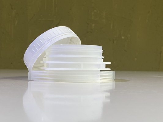 Cappucci di sputa di plastica da 60 mm su sacchetti in piedi per imballaggio di alimenti cosmetici