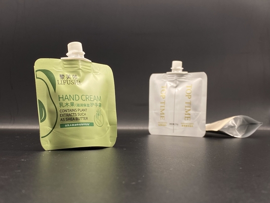 Borsa a spout laterale personalizzata per sapone per mani Shampoo lavanderia di piatti Liquido detergente imballaggio Liquid Doypack Bag