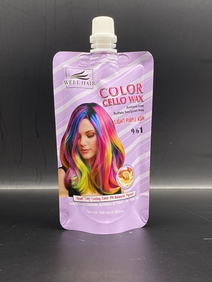 Borsa a spout laterale personalizzata per sapone per mani Shampoo lavanderia di piatti Liquido detergente imballaggio Liquid Doypack Bag