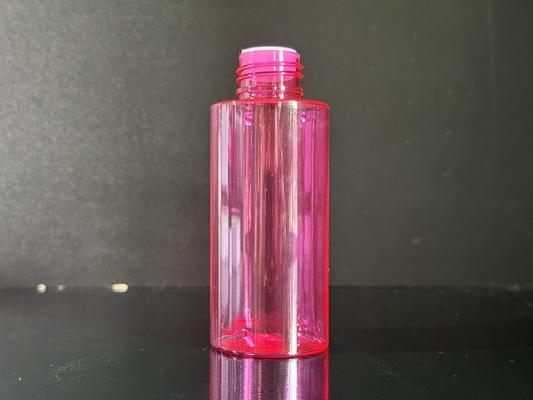 Bottiglia vuota di 100 ml Bottiglie di plastica in PET Bottiglie toner Bottiglia con tappo a vite