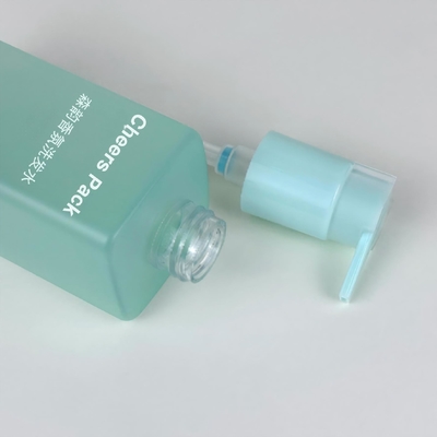 Bottiglie cosmetiche PET per shampoo, lavaggio del corpo con pompa