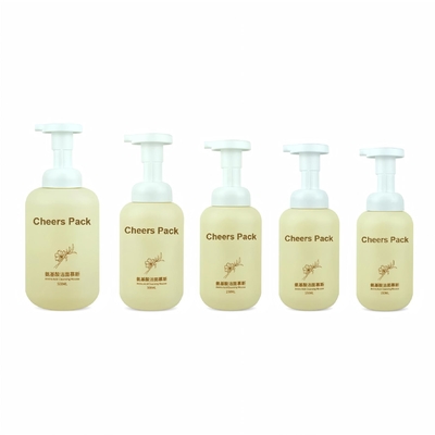 500ml Bottiglia di Mousse PET Per Mousse Prodotti Cosmetici Lozione Shampoo Scream