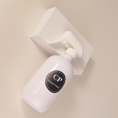 Bottiglia vuota di PET di alta qualità Bottiglia di shampoo 450ml Bottiglie di plastica